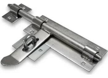 zástrč pozinkovaná Z.052 - petlice na vrata, brány, dveře, délka 340 mm, ø 16 mm