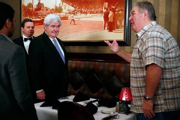 Newt Gingrich, Jim O'Heir as Jerry Gergich on PARKS AND RECREATION