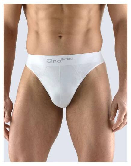 Pánské tanga Gino 52002P bílá L/XL