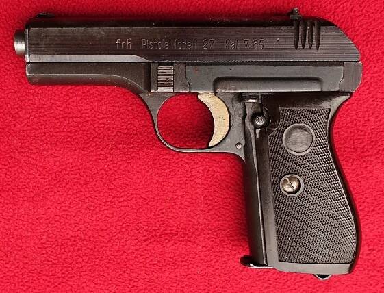pistole čz vz.27 - Sběratelské zbraně