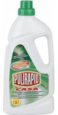 Pulirapid tekutý čistič se čpavkem a alkoholem 1,5 l Bílý muškát