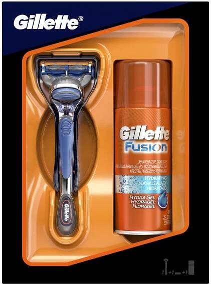 Gillette Holicí strojek + gel na holení 75 ml