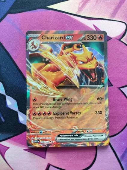 Pokémon karta Charizard ex (MEW 006) - 151 - Zábava