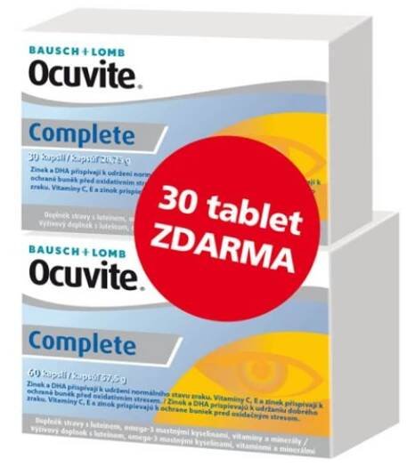OCUVITE Complete 60+30 TABLET zdarma
