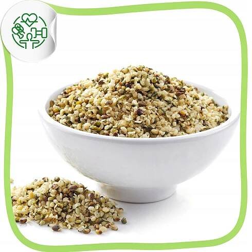 Konopná semínka loupaná Hemp Seeds superfood omega protein zdravá čerstvá 1 kg Druh Konopná semínka