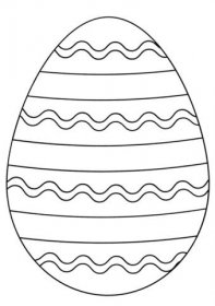 Omalovánky Velikonoční Vajíčka