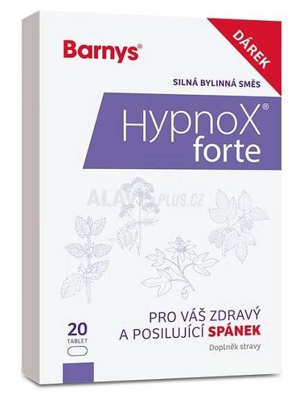 Barnys HypnoX® forte, 20 tablet Dárek