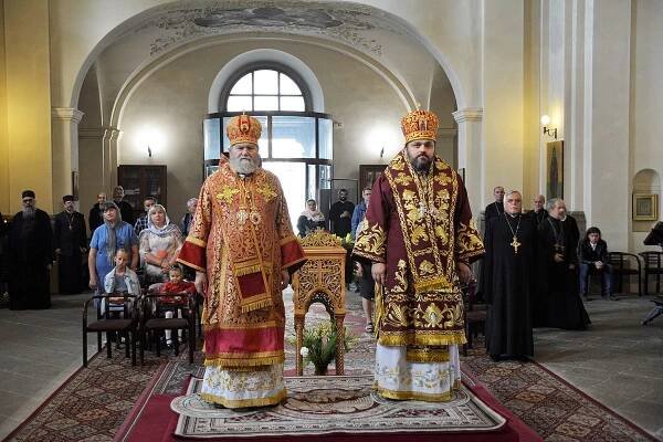 Modlitební a pietní vzpomínka na sv. Gorazda II. v Praze | Olomoucko-brněnská eparchie