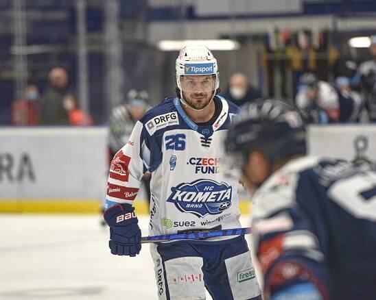 HC Kometa Brno » Reportáž ze zápasu: Vítkovice - Kometa 2:1pr. » První duel série dospěl do prodloužení. Bod berou Vítkovice
