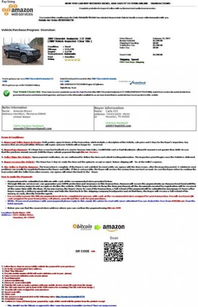 Fraud Alert - Never Buy a Car on Craigslist Using Bitcoin! - Athena Bitcoin