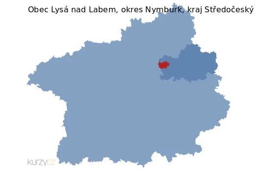 Lysá nad Labem v kraji Středočeský