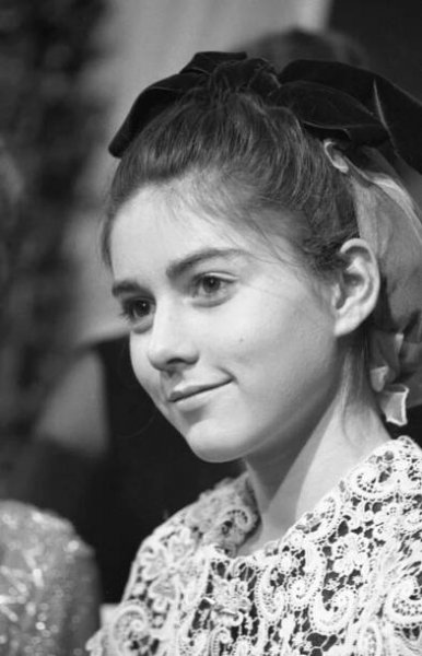 Romina Power On Set Of 'Vingt-Quatre Heures De La Vie D'Une Femme', December 20, 1967.