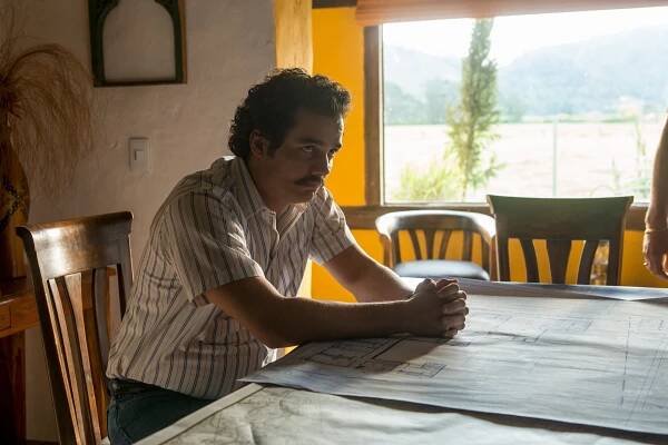 Narcos, Wagner Moura, 'La Gran Mentira', Season 1, Ep. #8, 08/28/2015, ©NETFLIX