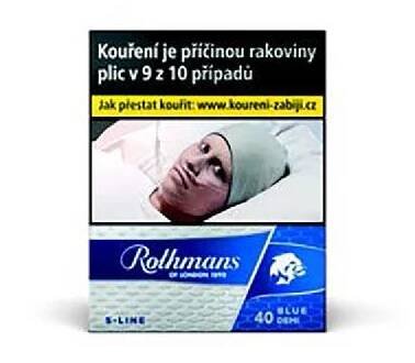 British American Tobacco Rothmans S-LINE Blue DEMI 40ks