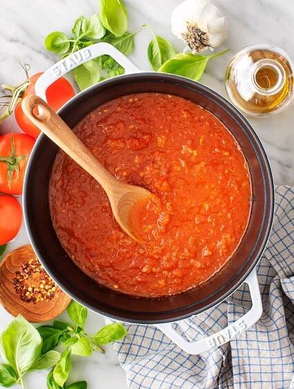 ᐈ Rajčatová omáčka recept 2025 - Receptia.cz