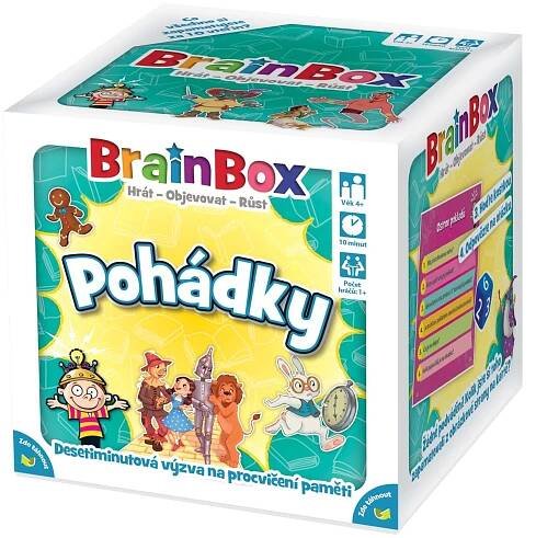 BrainBox CZ - pohádky / Délka hry: 10 minut / Počet hráčů: 1 - 10 / od 4 let