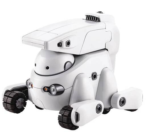 Maruttoys: Tamotu Pro Cool White Plastic Model Kit - Image 13