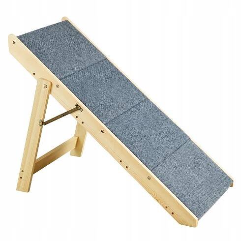 Dřevěné schody pro domácí mazlíčky/schůdek pro domácí mazlíčky se 4 stupni 2 v 1 skládací schody pro psy 150 liber Počet stupňů 4