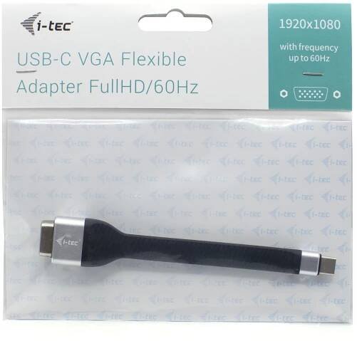 i-tec USB 3.1 Type C Flat D-SUB (VGA) adaptér 1920 x 1080p/60 Hz