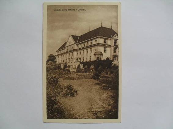 Jevíčko - Svitavy - sanatorium - plicní léčebna - Pohlednice místopis