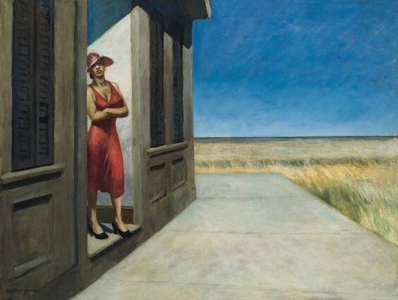 Edward Hopper maloval americký sen, který ale jeho postavám štěstí nepřinesl | Hospodářské noviny (HN.cz)
