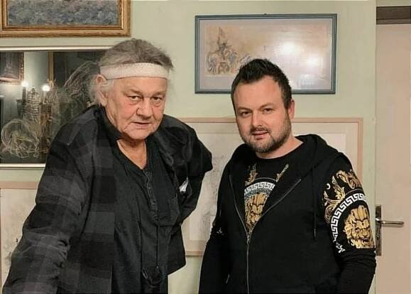 Zemřel malíř a první bodyguard Václava Havla František Kollman (+76). Prezidenta hlídal beze zbraně