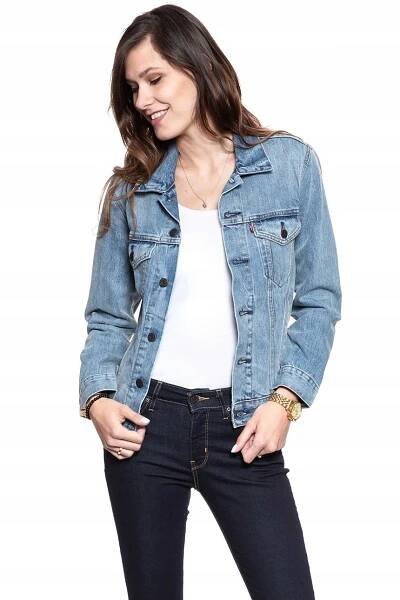 Dámská džínová bunda Levi's TRUCKER JEANS XXS Pohlaví žena