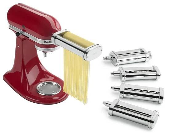 KitchenAid KSMPDX Pasta Deluxe Set - Red for sale online