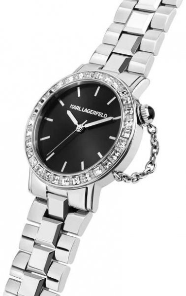 Hodinky KARL LAGERFELD R0553100507 Stříbrná