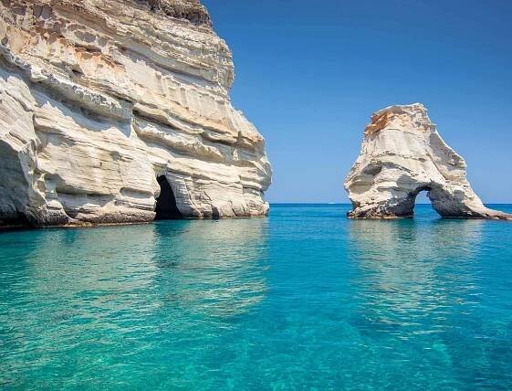 Exploring Kleftiko Milos Island