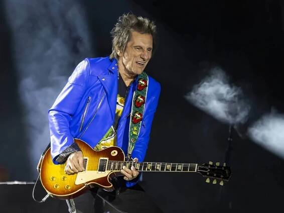 Ronnie Wood of The Rolling Stones