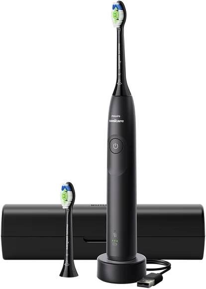 Philips - Elektrický zubní kartáček Sonicare 5300 HX7101/03 Černý | Rossmann.cz 