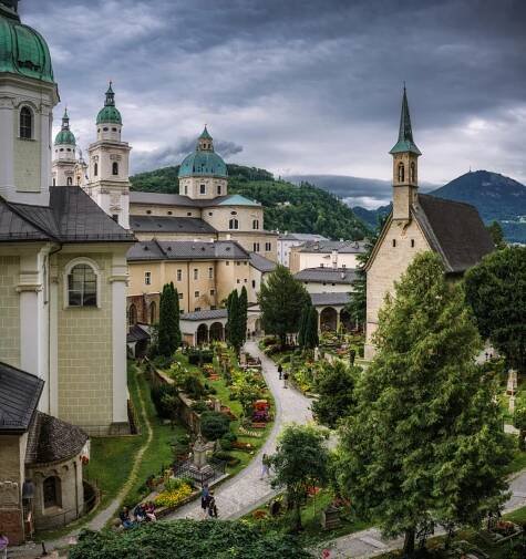 Opactwo Św. Piotra, Salzburg, atrakcje Salzburga, Salzburg zwiedzanie
