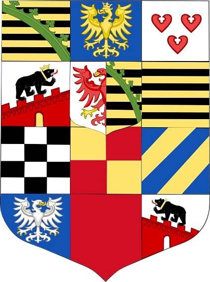 Soubor:Shield of the Duchy of Anhalt.svg