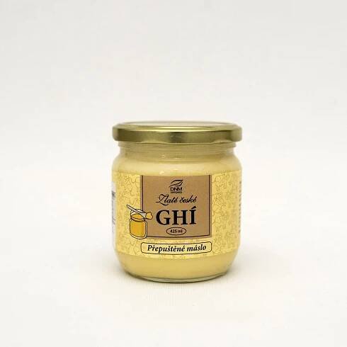GHÍ - prepúšťané maslo v skle 425ml DNM