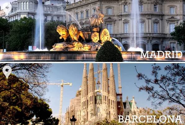 Discovering Madrid and Barcelona, 6 nights
