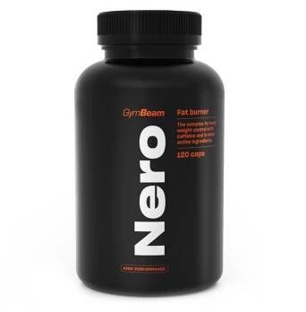 GYMBEAM Nero spalovač tuků 120 tablet (Komplexní spalovače tuků) - Vícesložkové