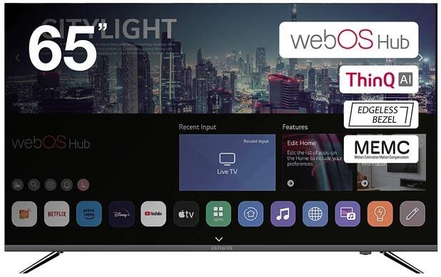 AIWA 65" UHD SMART TV THINQ AI
