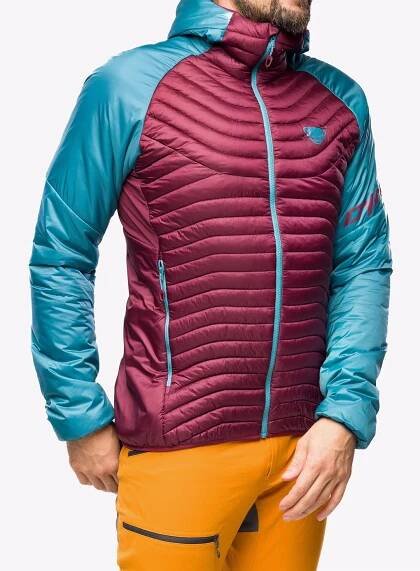 Bunda na skialpinismus Dynafit Speed Insulation Hooded Jacket - storm blue/blue