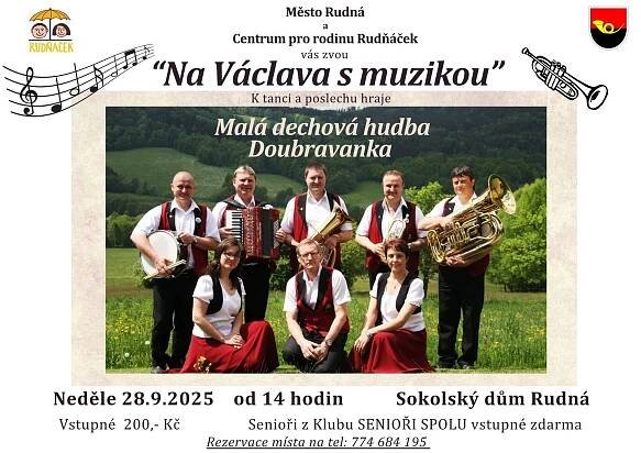Dechovka v Sokolském domě Rudná - Mezouň