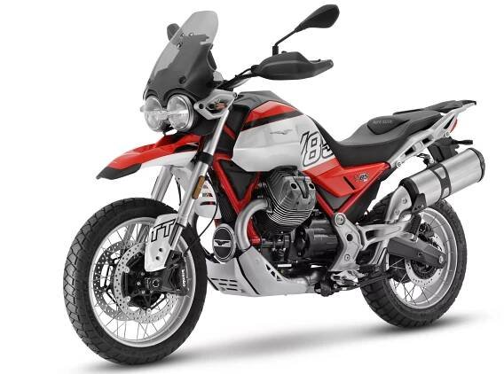 Moto Guzzi V85 TT E5+ Rosso Fuji 2025