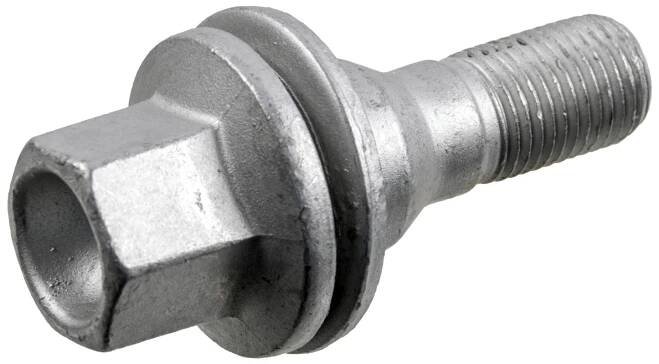 46673 FEBI BILSTEIN Sroub kola M12 x 1,25, Kuželový svazek F, 17 mm, 10.9, pro ráfky z lehkých kovů, SW17, Zinek-lamela-potažení (povrch), Ocel, vnější šestihran