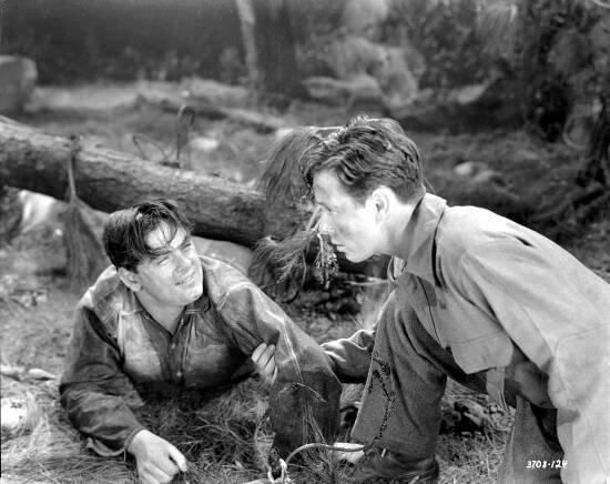 Blazing Barriers - Z filmu - Edward Arnold Jr., Frank Coghlan Jr.
