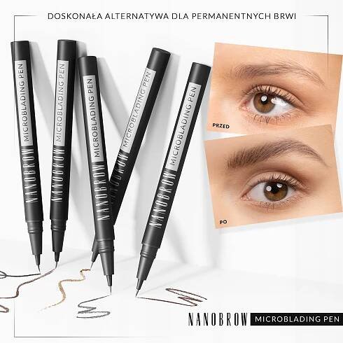Nanobrow Microblading Pen precizní voděodolná linka na obočí