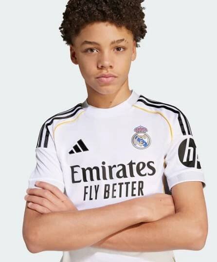 Dětský domácí dres Real Madrid 25/26