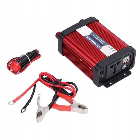 Měnič Napětí Automobilová 24 V na 220 V 1000 W - Allegro