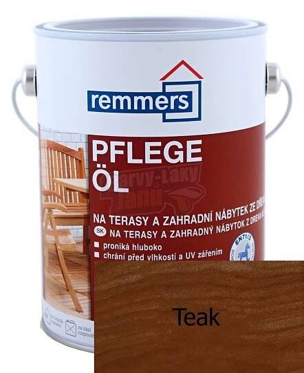 Pflege-Öl Remmers Teak olej na dřevo - Barvy laky Janů