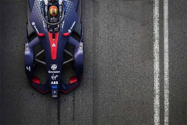 Robin Frijns ve věčném městě... Foto: Formule E
