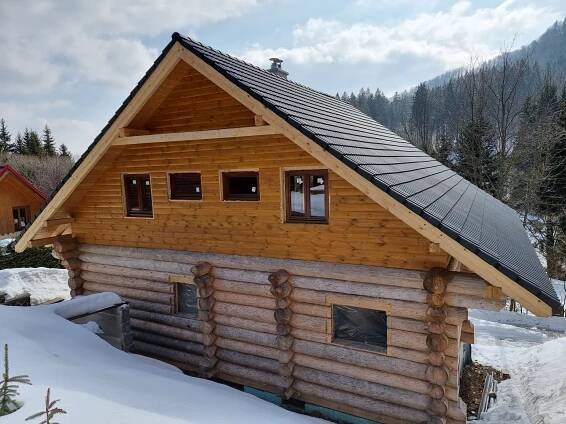 Zrubový dom – Králiky - Staviam zruby