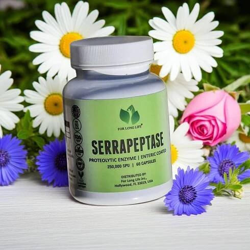 SERRAPEPTASE 250 000 SPU, proteolytický enzym serrapeptáza